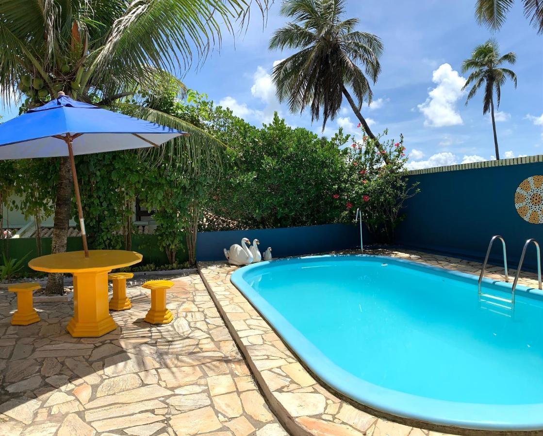 Casa Em Condominio, Beira Mar E Piscina Barra De Sao Miguel - Maceio- Al Esterno foto