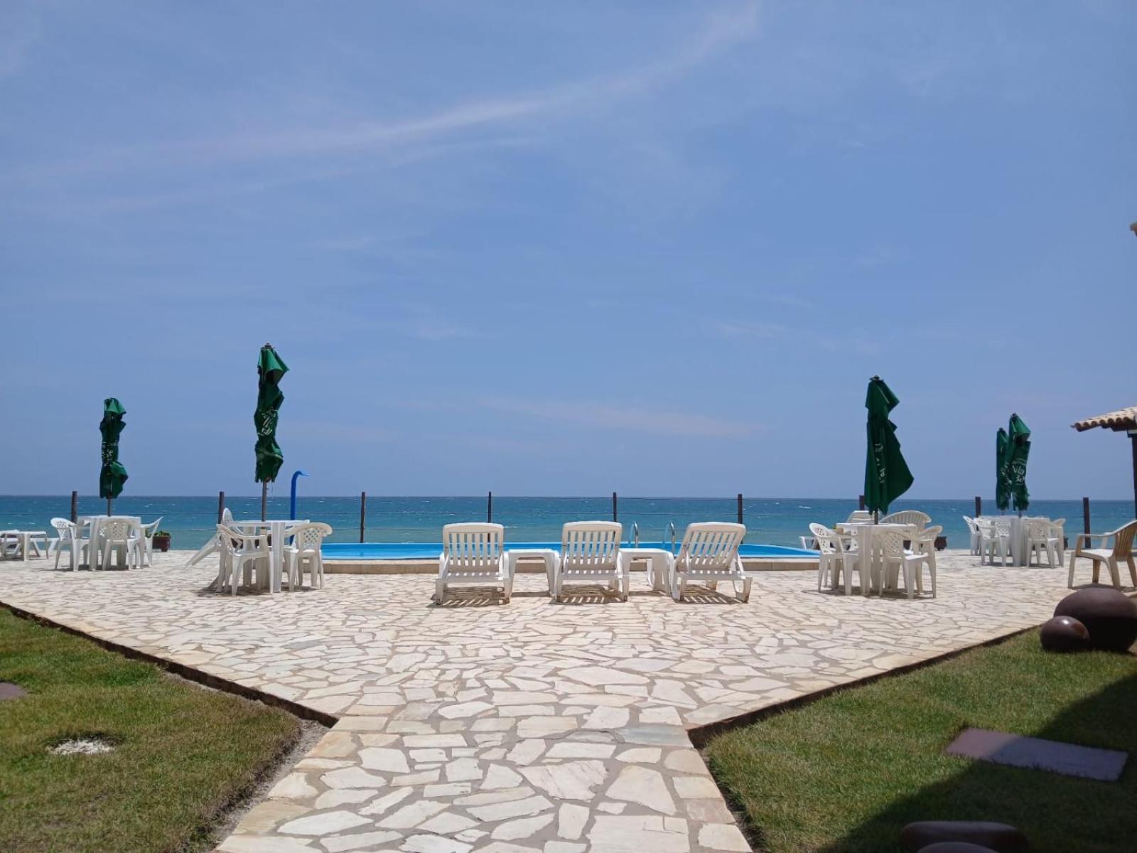 Casa Em Condominio, Beira Mar E Piscina Barra De Sao Miguel - Maceio- Al Esterno foto